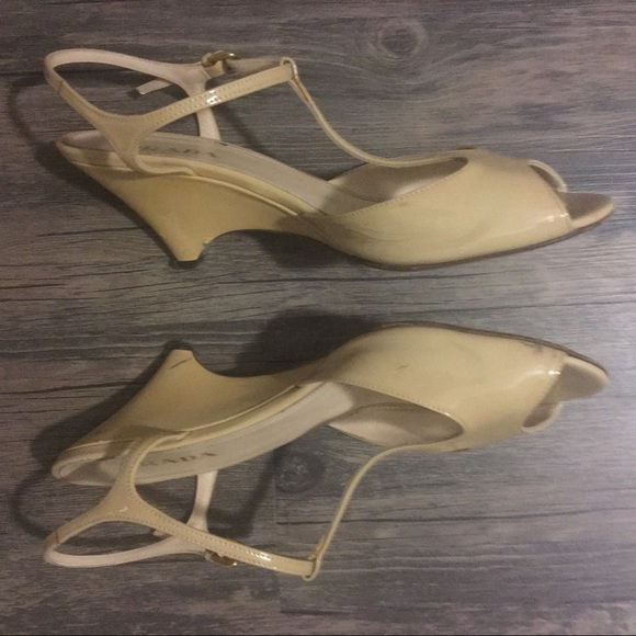 Prada size 38 wedge sandals - Picture 5 of 8